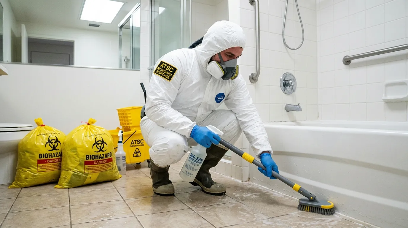 Decontamination equipment deployed for Blood Cleanup in Pharr